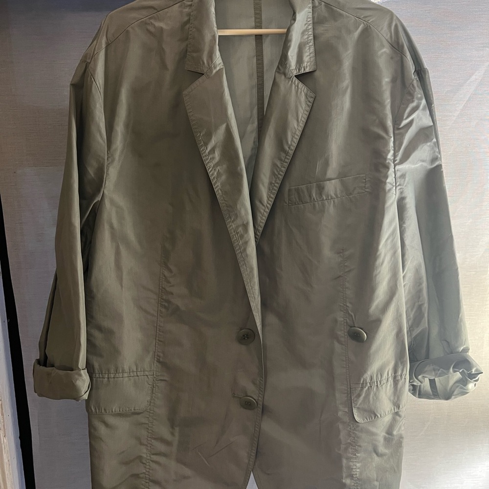 Tibi Liam Nylon Blazer